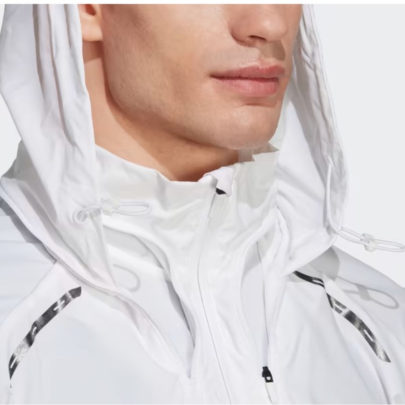 NWT! ADIDAS AEROREADY Mens BOA JACKET BEST OF TRAINING HY5450-White Size M - Picture 3 of 16